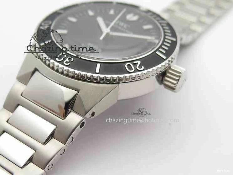 MIROTIME 0119 Packable Aquatimer Automatic SS Noob Best Edition Black Dial On SS Bracelet A 7252